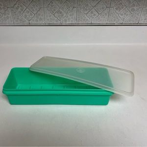 Vintage Tupperware Jadite Celery Keeper